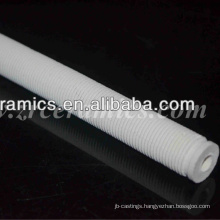 cordierite ceramic screw thread tube